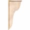 Ekena Millwork Carmel Smooth Corbel w/Backplate, Douglas Fir, 7 1/2"W x 14"D x 30"H COR08X14X30CAR01SDF - alternate 4